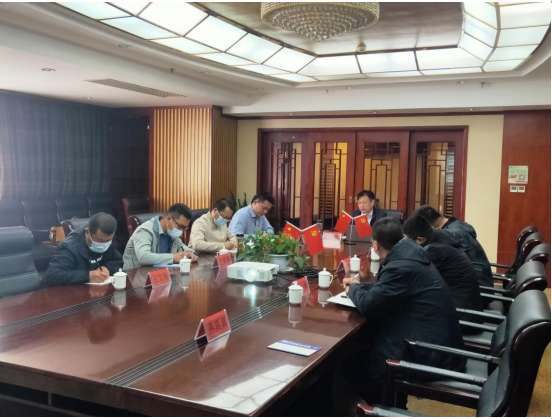 兖州中材党委委员、副总经理颜景祥到河南片区党支部讲授专题党课